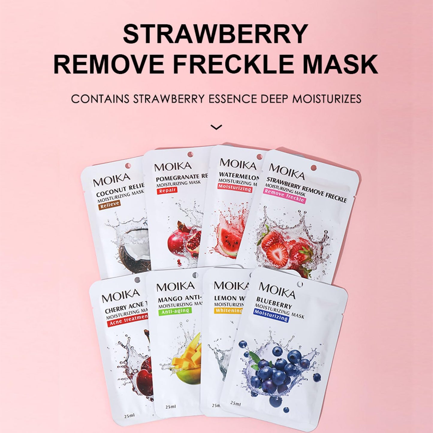 MOND'SUB SADOER Face Sheet Mask Bundle with 12 Facial Skin Care Sheet Masks | Hydrating, Radiance Boost,Calming, Moisturizing, Balancing - For All Skin Types,Both Men & Women