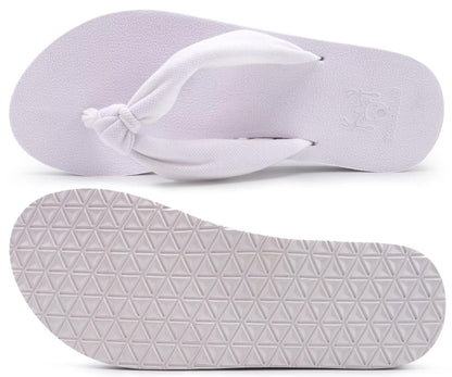 KuaiLu Flip Flops for Women with Arch Support Yoga Mat Comfortable Summer Beach Walking Thong Cushion Sandals Slip On Indoor Outdoor