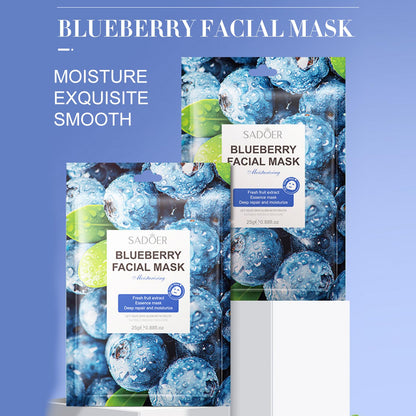 MOND'SUB SADOER Face Sheet Mask Bundle with 12 Facial Skin Care Sheet Masks | Hydrating, Radiance Boost,Calming, Moisturizing, Balancing - For All Skin Types,Both Men & Women