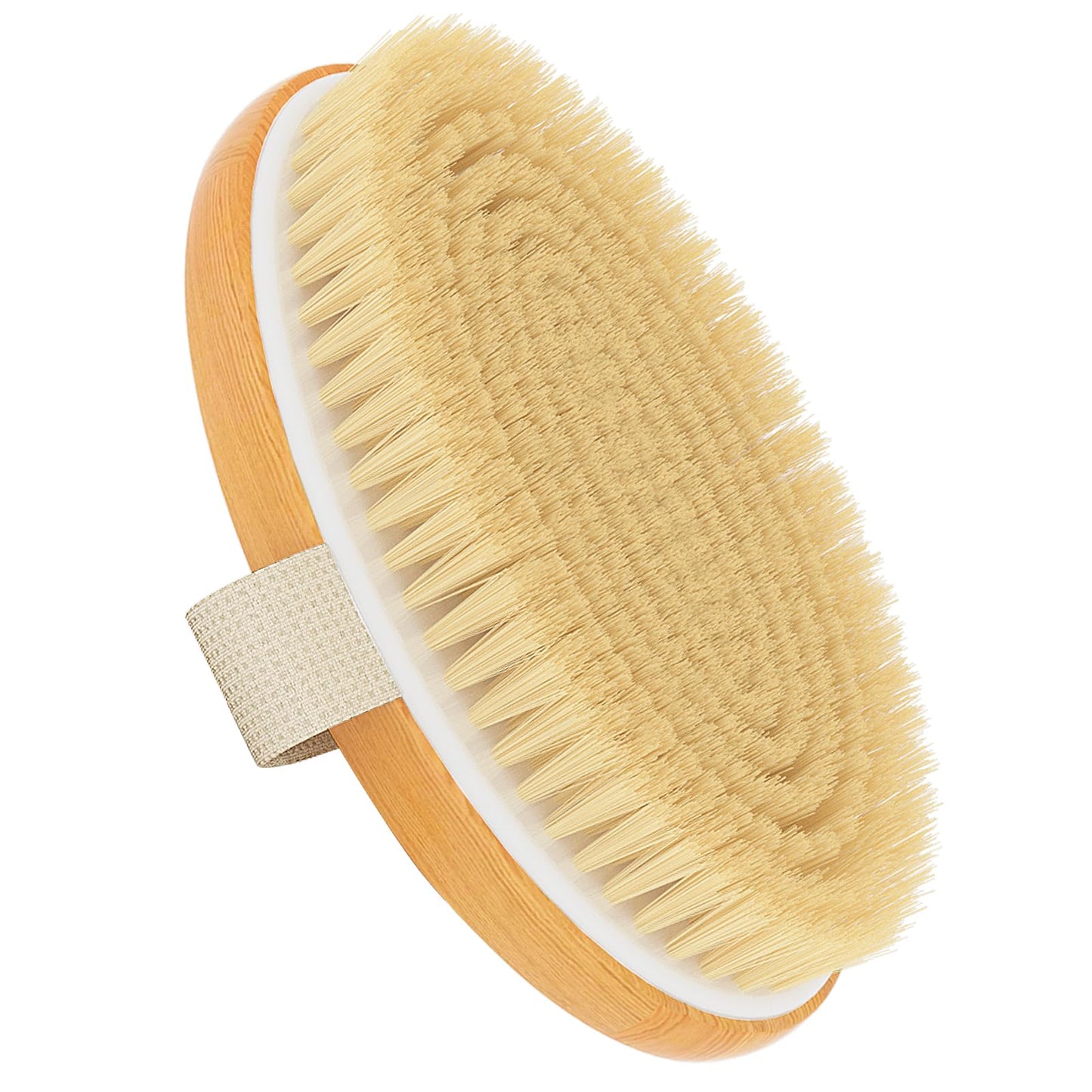 Metene Dry Brushing Body Brush, Exfoliating Body Scrubbers, Natural Bristles for Dry Skin, Improve Circulation, Stop Ingrown Hairs, Reduce Acne and Cellulite